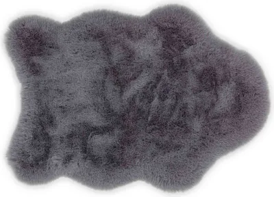 Produktbild von SCHÖNER WOHNEN-Kollektion Dekofell TENDER DELUXE Anthrazit 55 x 80 cm