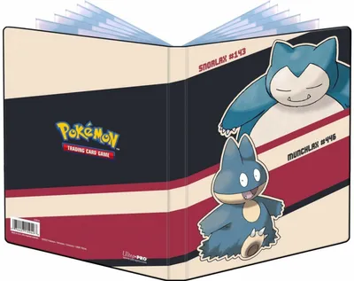 Produktbild von Pokémon UP: GS Snorlax Munchlax - A4 album na 180 kariet