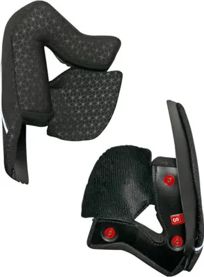 Produktbild von Schwarzes Kissenpaar CGM 160 JAD Helm Größe M