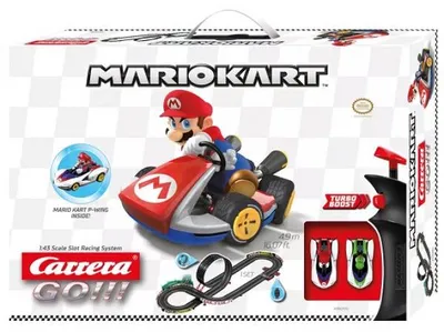 Image de Carrera go - circuit mario kart p-wing mario / yoshi - nintendo - 62532