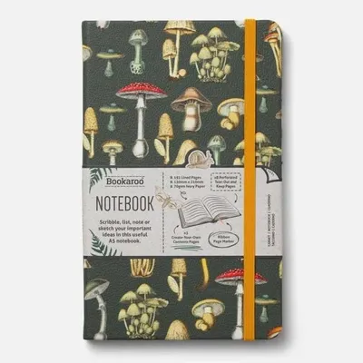 Immagine prodotto di Bookaroo Taccuino Journal A5 - Funghi - IF
