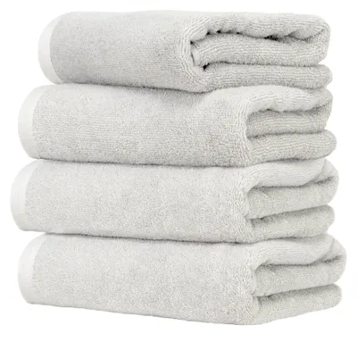 Obrázek produktu pro Ručníkový set Ruggeri, 4 kusy, rozměr 40x50 cm, bavlna, bílá barva