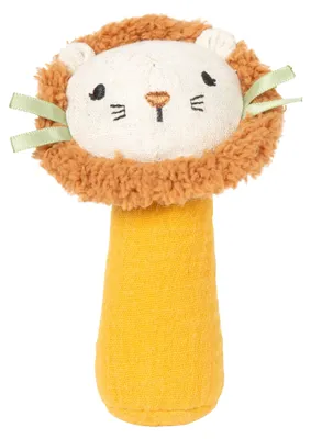 Produktbild von Babyspielzeug kleine Rassel & Stoffgreifling „Little Lion“