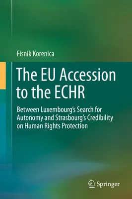 Produktbild von The EU Accession to the ECHR