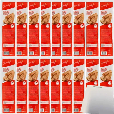 Produktbild von Jeden Tag Ciabatta Landbrot italienische Art (18x300g Packung) VPE + usy Block