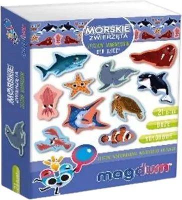Image de Jeu d'aimants MAKSIK animaux marins MV6032-18 54437