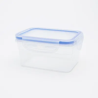 Produktbild von Frischhaltedose 0,43L mit Klickverschluss | Luftdichte Kunststoffdose für Lebensmittel | BPA-frei, spülmaschinen- & mikrowellengeeignet