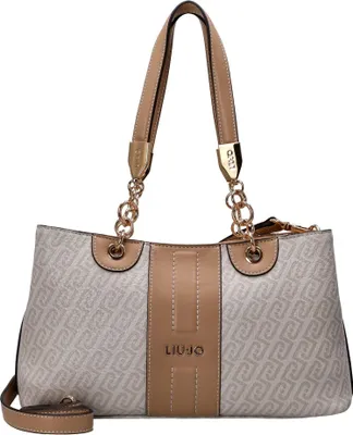 Image de Liu Jo Ematite - Sac cabas S 30 cm (naturel/gris foncé)