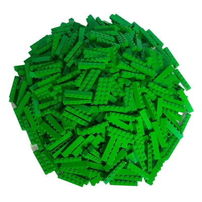 Obrázok produktu pre LEGO® 1x6 kociek Vysoké kocky Zelená - 3009 NEW! Množstvo 100x
