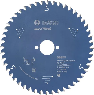 Produktbild von EXPERT Wood Kreissägeblatt, 190x2,6/1,6x30 mm, Z48