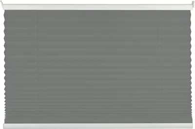Produktbild von Plissee - 60 x 130 cm - Hellgrau - Klemmfix