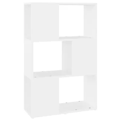 Produktbild von vidaXL Bücherregal Raumteiler Weiß 60x24x94 cm Holzwerkstoff