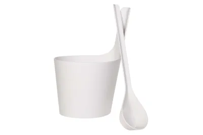 Produktbild von Rento Pisara Eimer Und Schöpflöffel, Set - Weiß