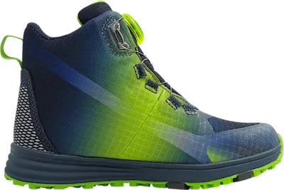 Imagen del producto de Botas Vado WARREN Mid BOA GTX para niños, botas para chicos, impermeables, con cordones, color azul, para uso diario