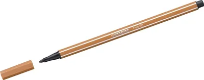 Produktbild von Premium-Filzstift - STABILO Pen 68 - Einzelstift - ocker dunkel