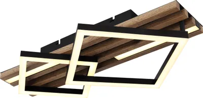 Produktbild von Globo Lighting Deckenleuchte Metall schwarz matt, LED