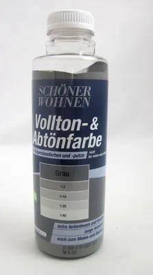 Produktbild von Voll- und Abtönfarbe Grau 500 ml