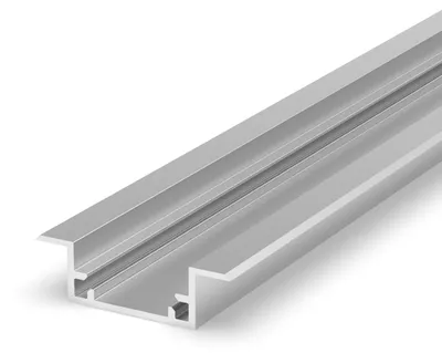 Produktbild von LED Profile in silber P11-2 100CM ohne Abdeckung für LED Streifen bis 11,2mm Breite