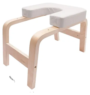 Produktbild von Yoga Kopfstandbank, Langlebiges Design, Bequeme Polsterung, Elfenbein
