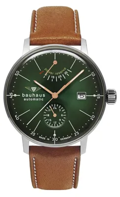Produktbild von Bauhaus Dessau mit Gangreserveanzeige 20604 Herren Automatikuhr