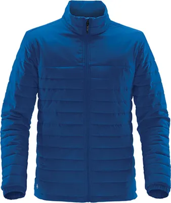 Image de Stormtech QX-1 | Veste matelassée Nautilus pour homme, déperlante : 600 mm - Couleur : bleu azur - Taille : XXL