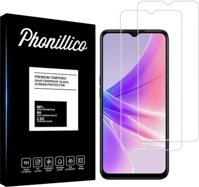 Image de Verre trempé pour Oppo A57 5G / A57 4G / A57S [2 pièces] Film de protection d'écran anti-rayures verre résistant Phonillico®