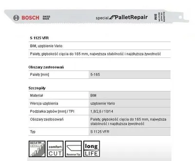 Produktbild von Bosch S 1125 VFR