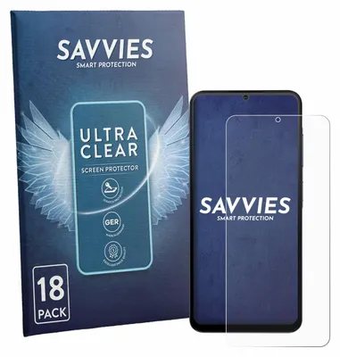 Produktbild von 18x Für Hotwav A56 Schutzfolie Savvies Displayschutz Display Schutz Folie Klar Transparent