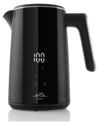 Produktbild von ETA Doppelwandiger Wasserkocher Ellen I 1850 - 2200 W I 1,5 L I 40 bis 100°C I LED-Anzeige I KEEP WARM Funktion I Speicherfunktion I Wasserkessel