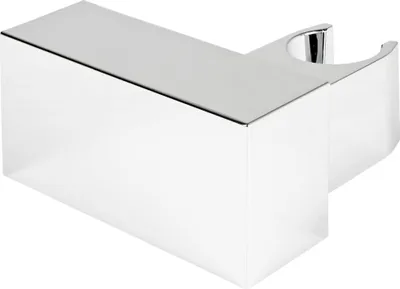 Produktbild von Duschkopf Halter Chrom Sanlingo Drehbar Wandmontage Eckig