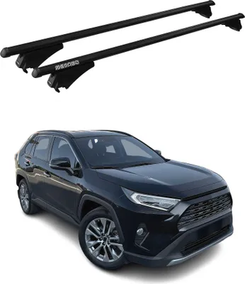 Obrázek produktu pro Tiger Příčné střešní nosiče pro Toyota RAV4 XA50 2018–2024, černé
