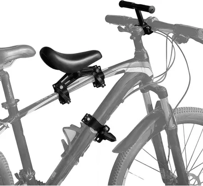 Immagine prodotto di Portasogni per bicicletta - Seggiolino per bambini piccoli - Pedalate insieme - Facile da montare - Da 2 a 6 anni - Nero
