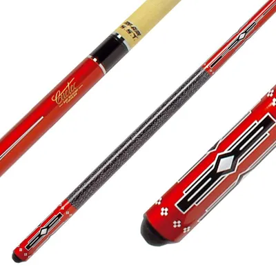 Image de Queue de billard de pool Cuetec New Line N-2 couleur rouge