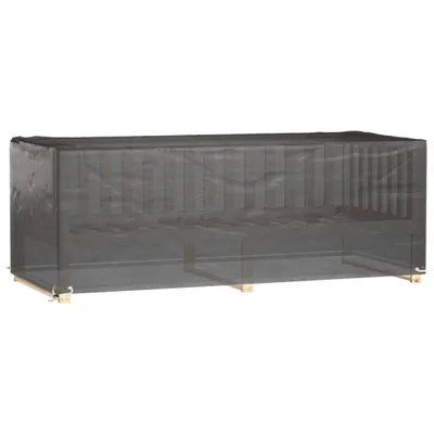 Immagine prodotto di Copri Mobili Giardino 2pz 8 Occhielli 192x82x65cm Rettangolare