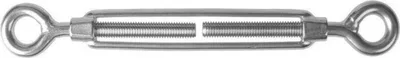 Produktbild von Edelstahl Drahtseil Spannschloss V4A Seilspanner Haken Öse Spanner Wantenspanner Öse / Öse M8