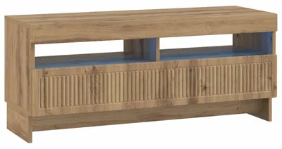 Obrázok produktu pre vidaXL TV skrinka s LED osvetlením, Imitácia "Artisan" (dubové drevo)