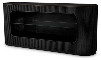 Obrázek produktu pro příborník Casa Padrino, černosivý, 180 cm – hotelový nábytek