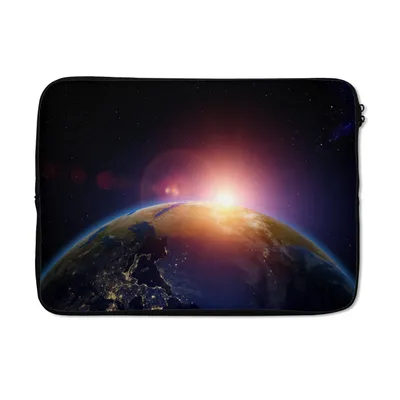 Produktbild von MuchoWow® Laptop Hülle 14 ZollErde - Sonne - Universum - Weltraum Laptoptasche - Laptoptasche - Stoßsicher - Schutzhaube