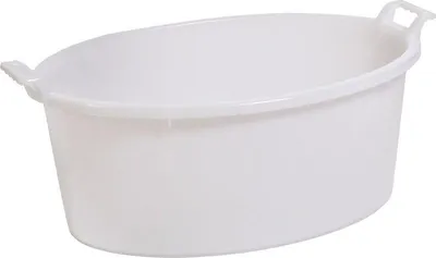 Produktbild von Waschbecken ICS P12160, 33 Lit., 60 cm, weiß, oval, mit Ohren