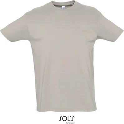 Immagine prodotto di SOLs 11500 | Imperial Maglietta da uomo Unisex - Colore: Grigio chiaro (tinta unita) - Taglia: XXL