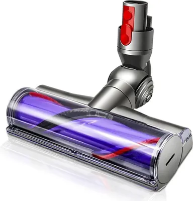 Produktbild von Elektrobürste mit Direktantrieb kompatibel mit Dyson V7V8V10V11 V15-Weiche Reinigungsbürste&Bodendüse für Hartböden-Zubehör für kabellose Staubsauger