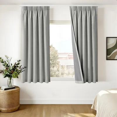 Obrázek produktu pro Zatemňovací závěs, 100% zatemňující, rozměry 140 x 160 cm, vhodný do obývacího pokoje a ložnice