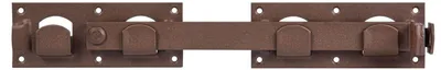 Obrázek produktu pro Alberts 300708 DURAVIS® Doppeltorüberwurf, rostbraun duplexbeschichtet, Größe 423 x 70 mm
