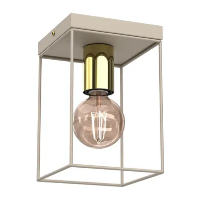 Obrázok produktu pre Moderné štvorcové stropné svietidlo Homen 1xE27 15W Luminex