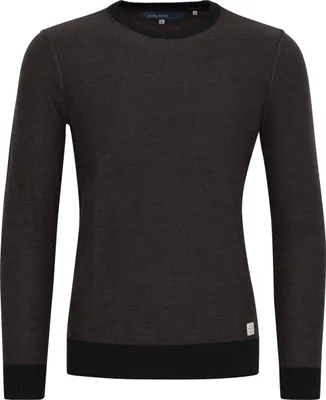 Produktbild von BLEND BHNathan Herren Strickpullover Feinstrick Pullover mit Rundhals-Ausschnitt Rippbündchen 100% Baumwolle Regular fit