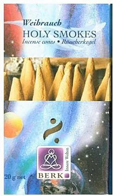 Produktbild von Holy Smokes - Weihrauch Räucherkegel 20g