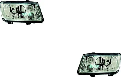 Zdjęcie produktu dla Johns, Reflektory halogenowe pasujące do VW Bora 1J2 10/1998-05/2005 H4 Zestaw Lewy Prawy 1J5941017AE 1J5941017BE 1J5941017AJ 1J5941017AQ 1J5941017H 1J5