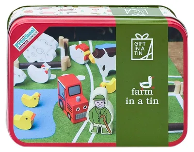 Imagen del producto de Set de regalo de granja en una lata