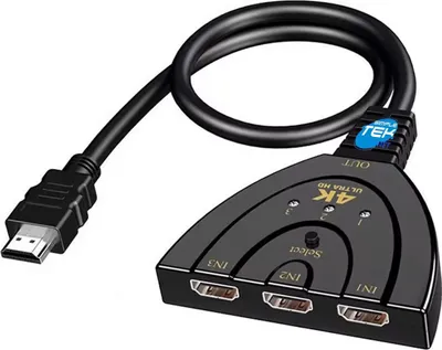 Produktbild von GANA HDMI Splitter Switch 3 in 1 Out, HDMI 4K