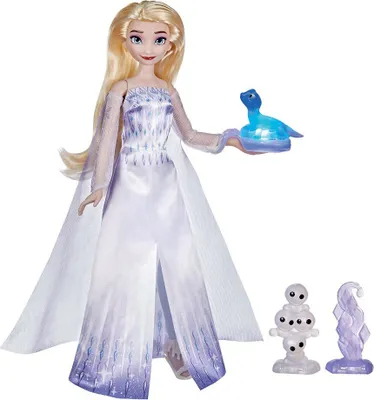 Obrázok produktu pre Disney - Lalka Elsa z Frozen 2 Magic Moments w wersji hiszpańskiej, akcesoria premium